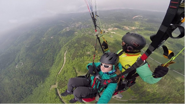 Initiation au vol en parapente